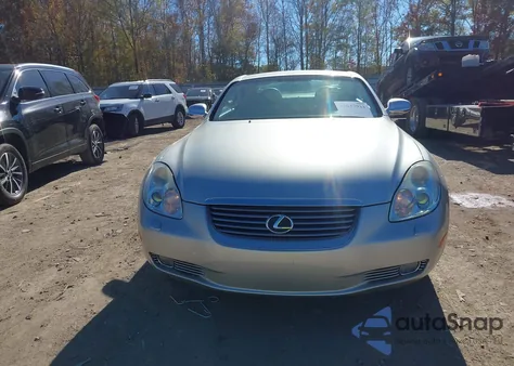 2003 Lexus Sc 430 from USA, damaged, VIN JTHFN48Y430045295